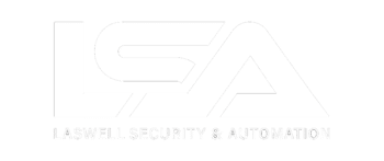 Laswell Security & Automation logo white